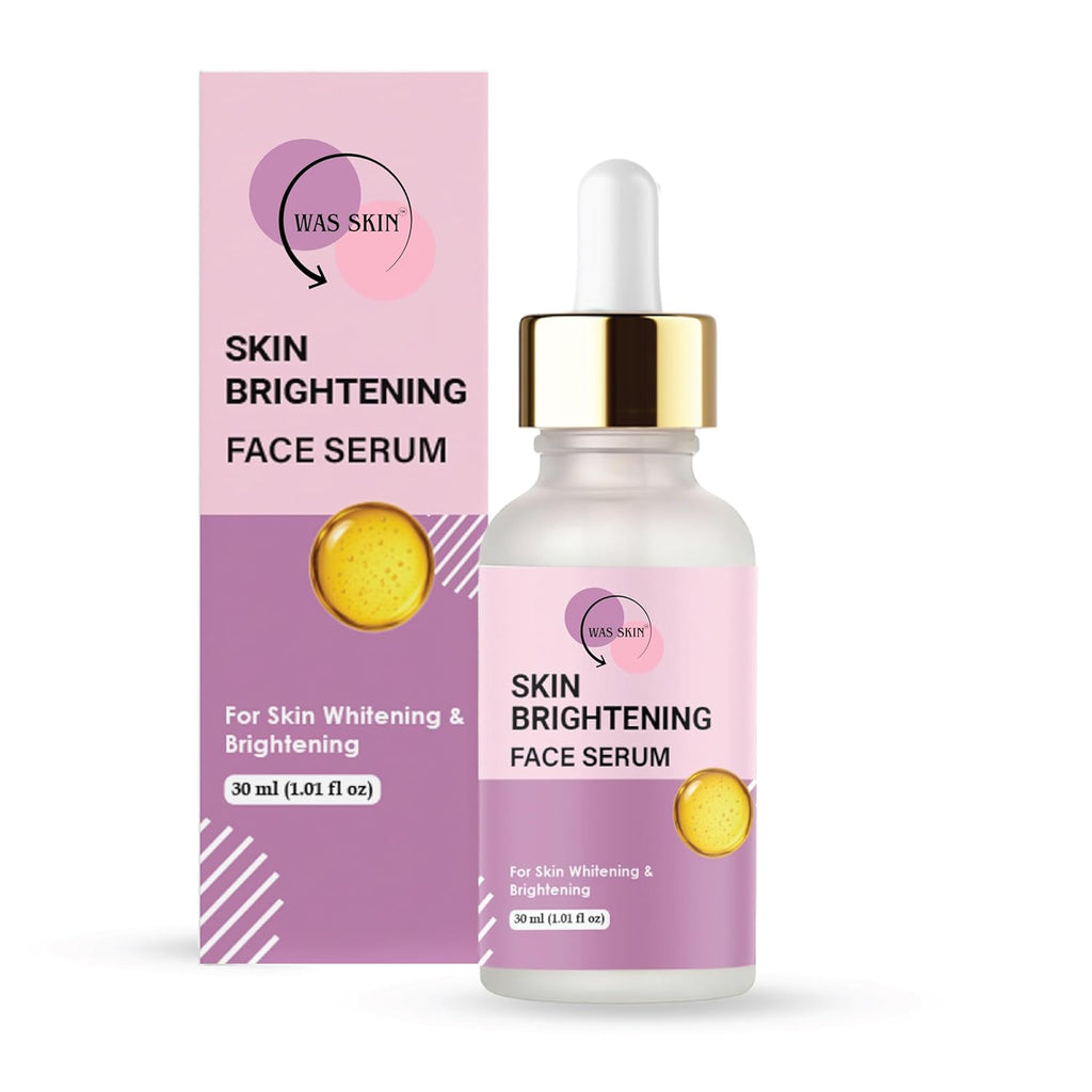 WAS SKIN Skin Brightening Face Serum, Dark Spot Corrector, 30 ml