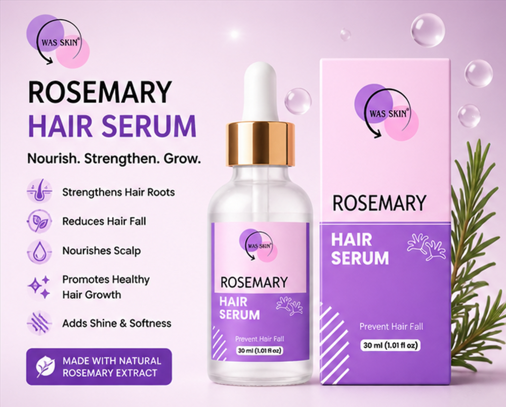 WAS SKIN Rosemary Hair Growth & Repair Serum 30 ml