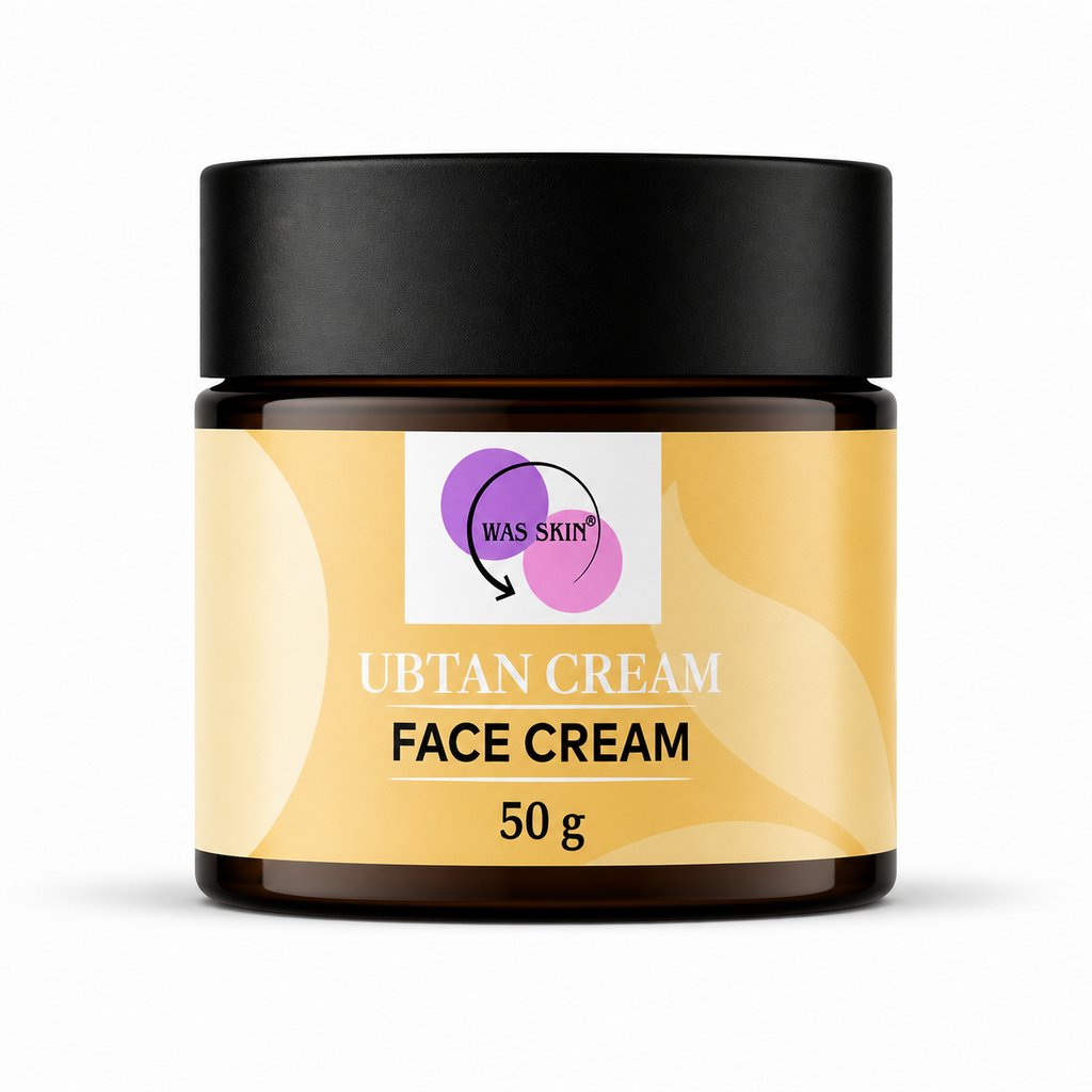 WAS SKIN Face Cream, Rapid Wrinkle Repair, Anti Ageing, Darkspots Corrector 50 g (Ubtan Face Cream)