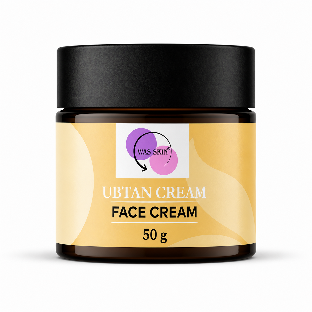 WAS SKIN Face Cream, Rapid Wrinkle Repair, Anti Ageing, Darkspots Corrector 50 g (Ubtan Face Cream)