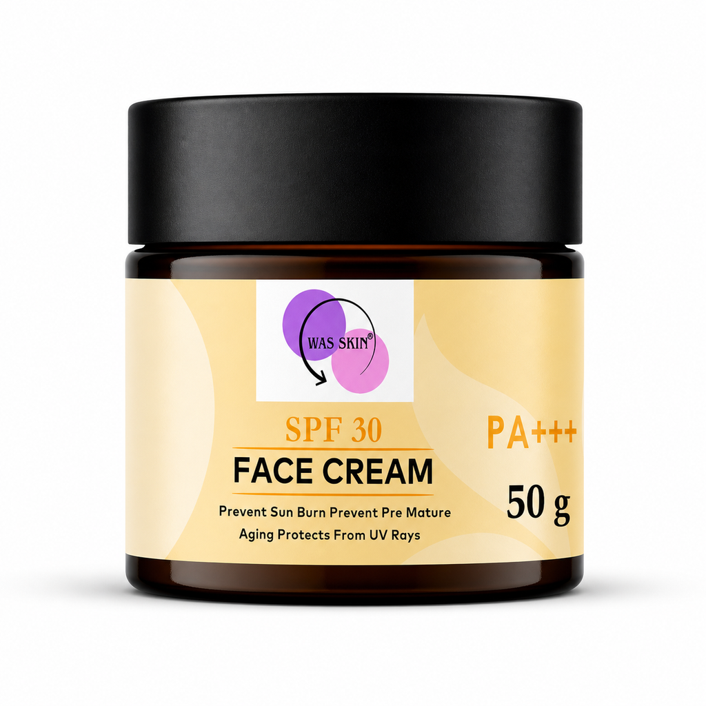 WAS SKIN Face Cream, Rapid Wrinkle Repair, Anti Ageing, Darkspots Corrector 50 g (SPF 30 Face Cream)
